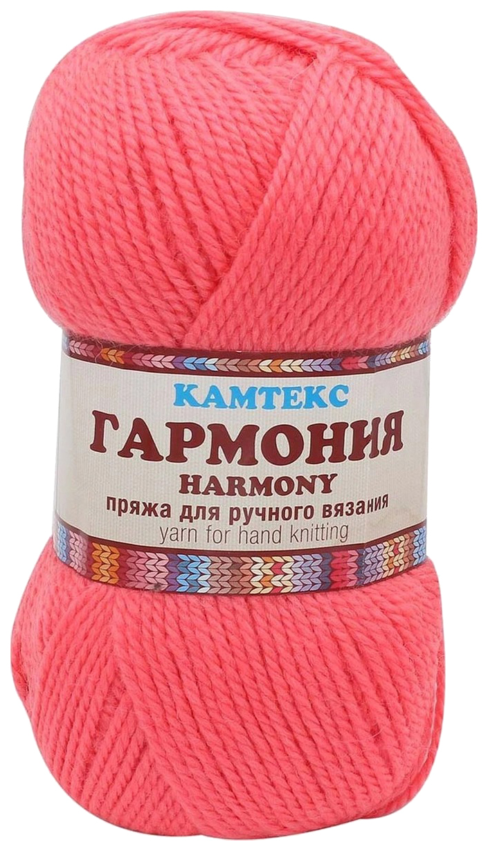 

Пряжа Камтекс "Гармония", цвет: 116 коралл неон, 245 м, 100 грамм