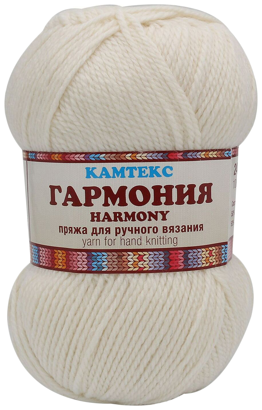 

Пряжа Камтекс 553132 Гармония 001 суровый, Гармония