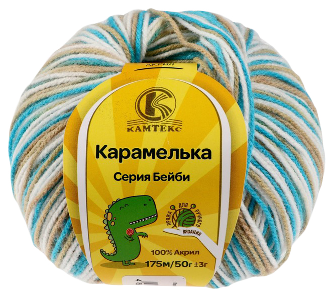 

Пряжа Камтекс 901908 Карамелька принт разный 5 241, Карамелька принт