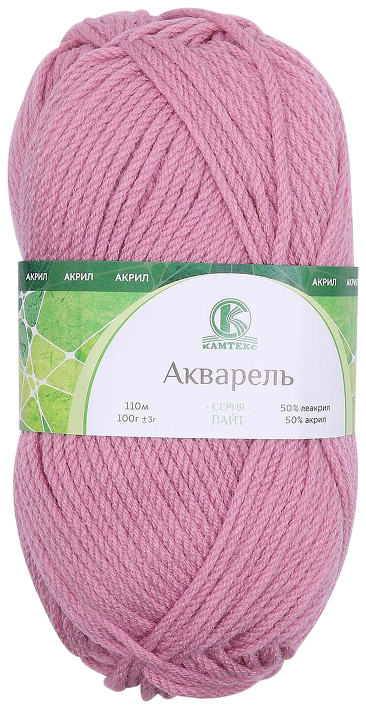 фото Пряжа камтекс 558159 акварель 194 розовый цикламен