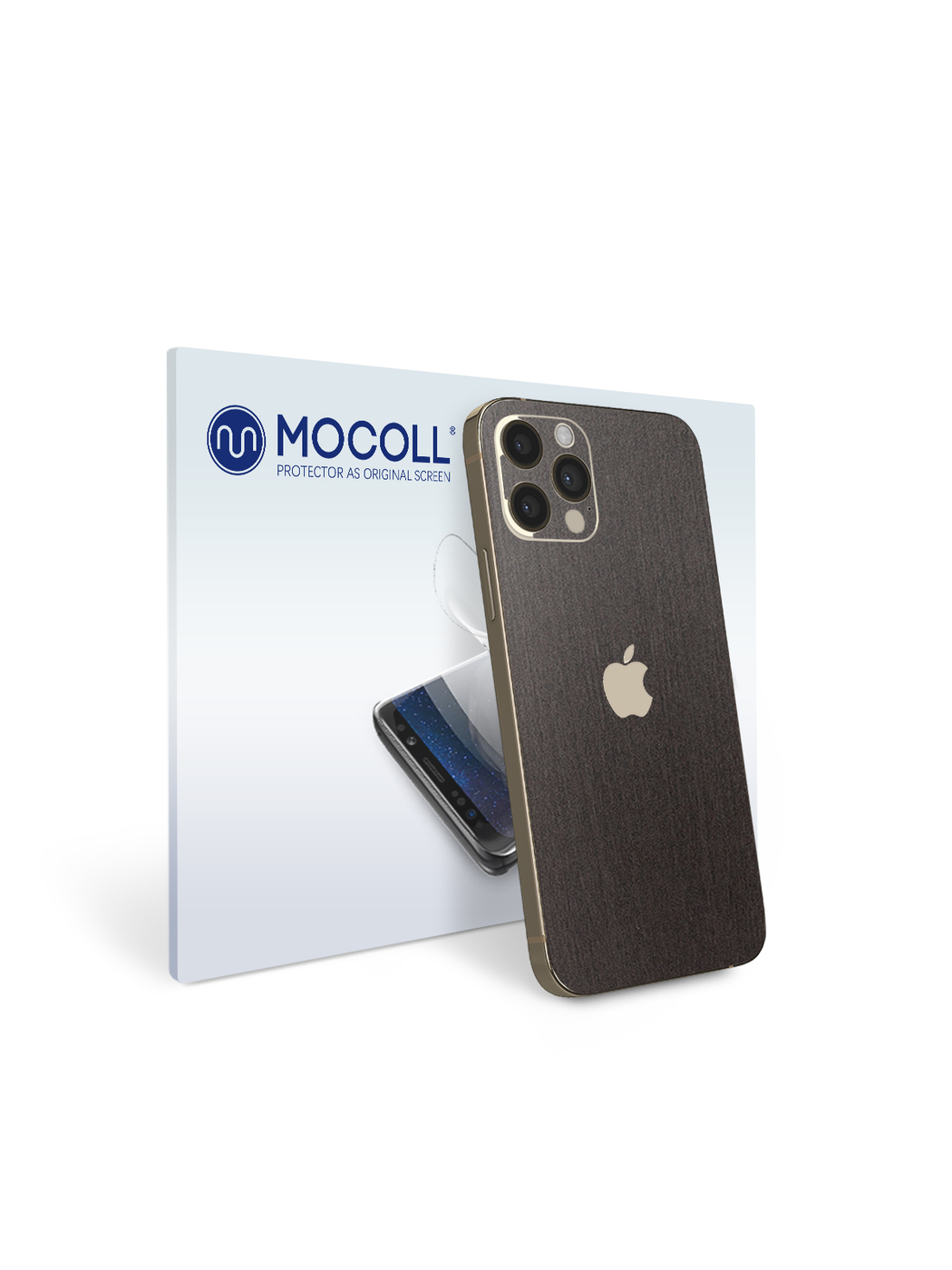 

Пленка защитная MOCOLL для задней панели (Half Cover) Apple iPhone 12 Pro Дерево Венге
