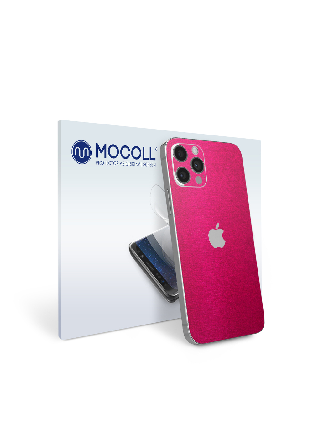 

Пленка защитная MOCOLL для задней панели Apple iPhone 12 Pro Max Metallic Pink
