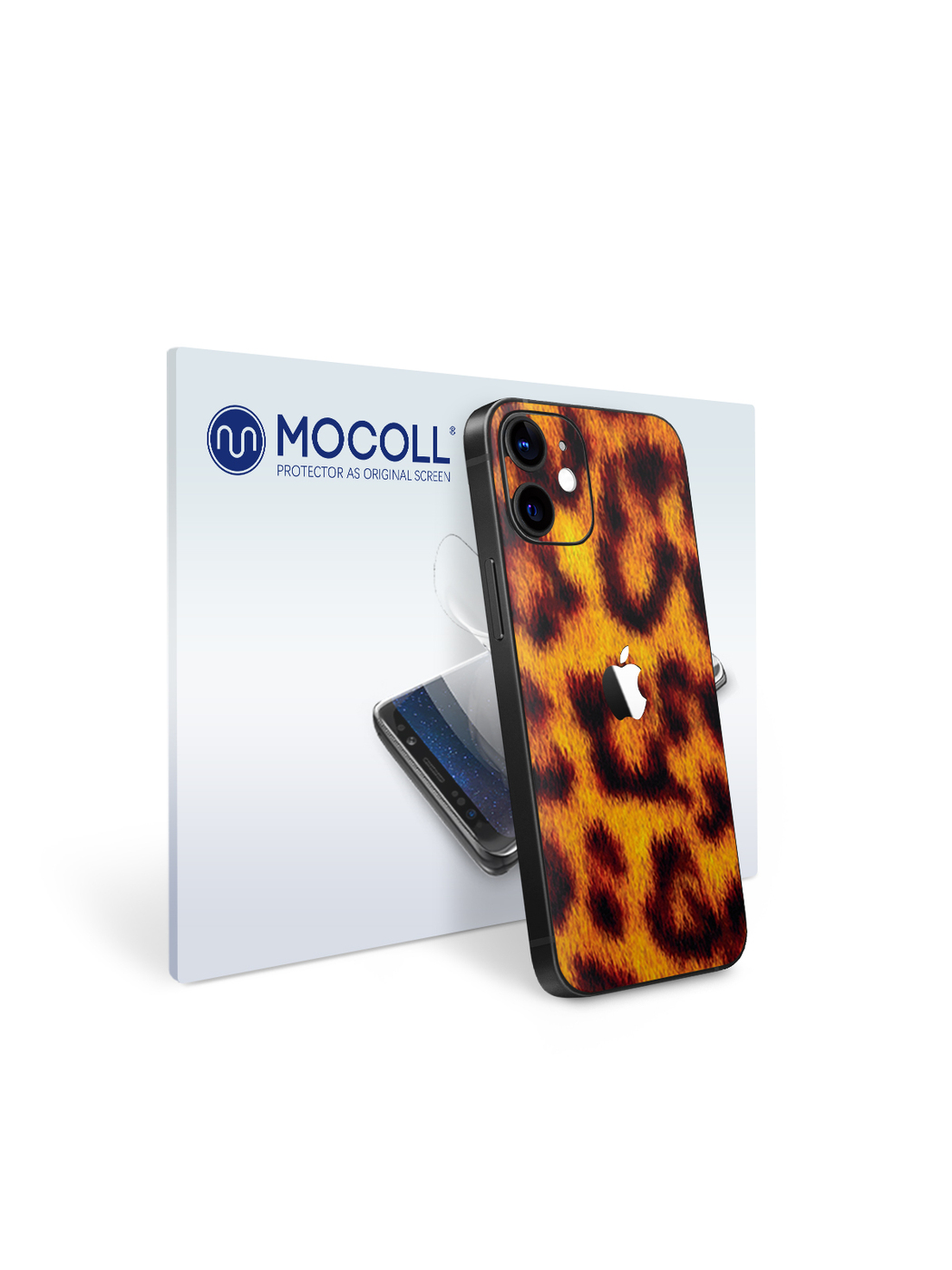

Пленка защитная MOCOLL для задней панели (Half Cover) Apple iPhone 12 Оцелот