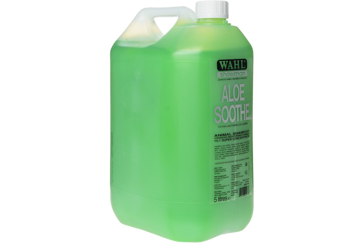 фото Шампунь wahl aloe soothe универсальный, 5л