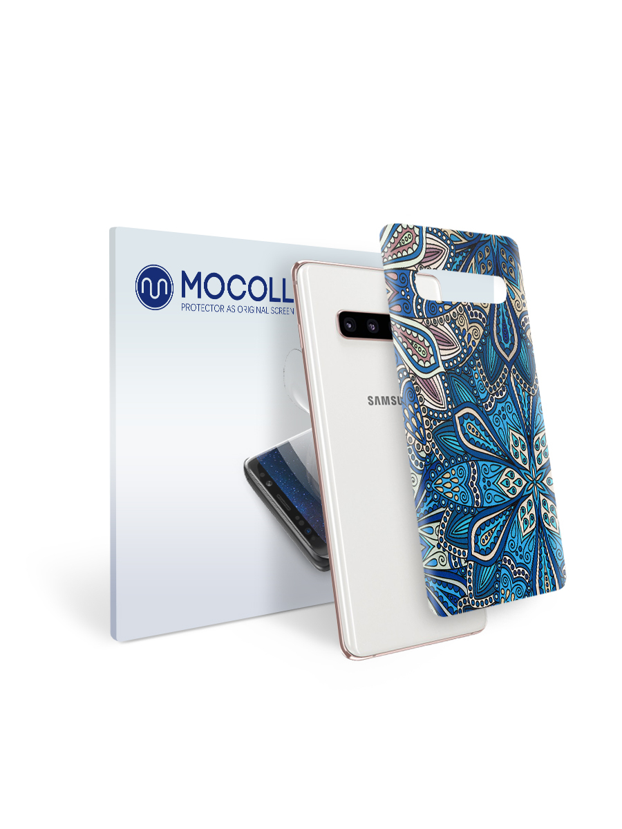 

Пленка защитная MOCOLL для задней панели Samsung GALAXY S10 5G Богемный узор Флораль