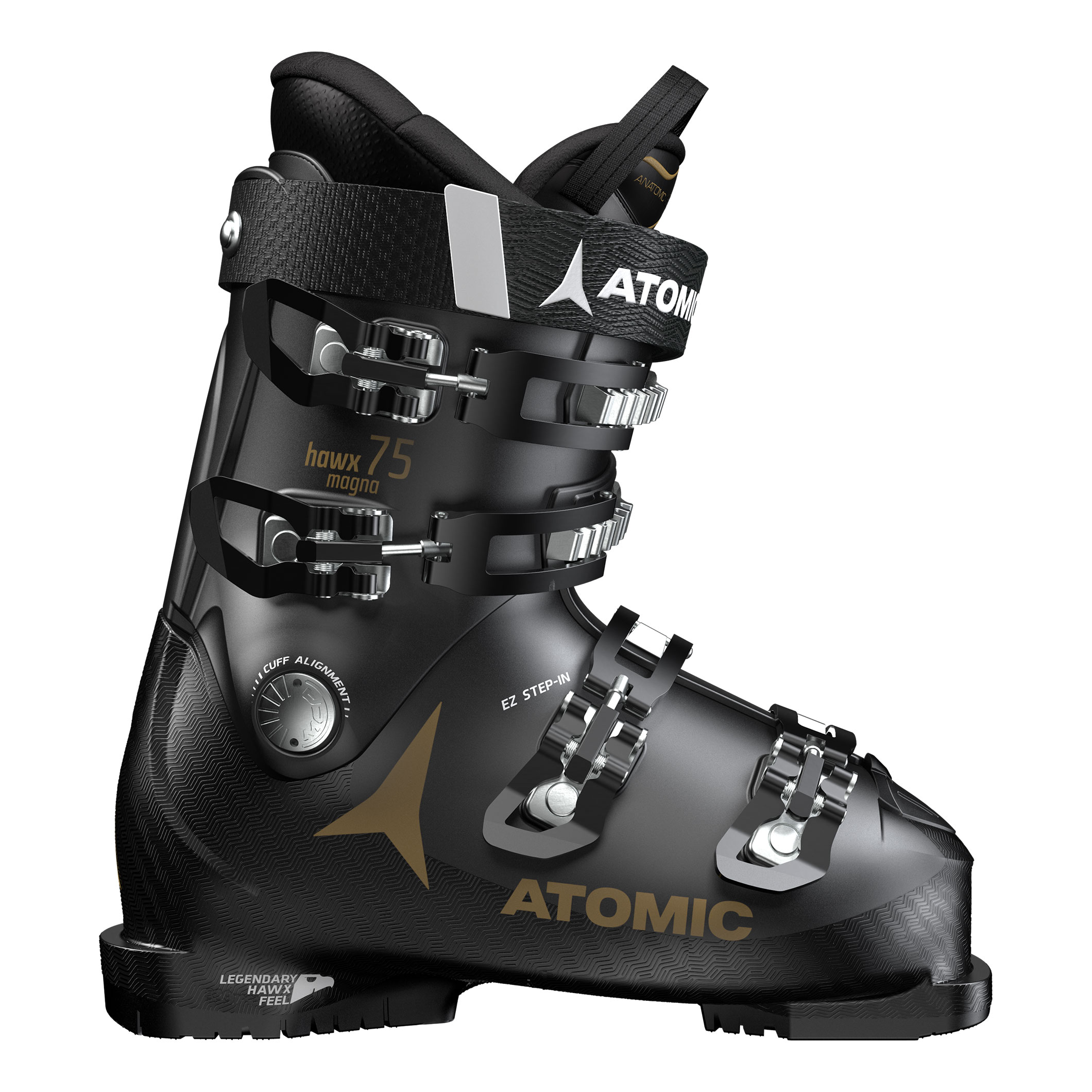 фото Горнолыжные ботинки atomic hawx magna 75 w 2020, black/gold, 23-23.5