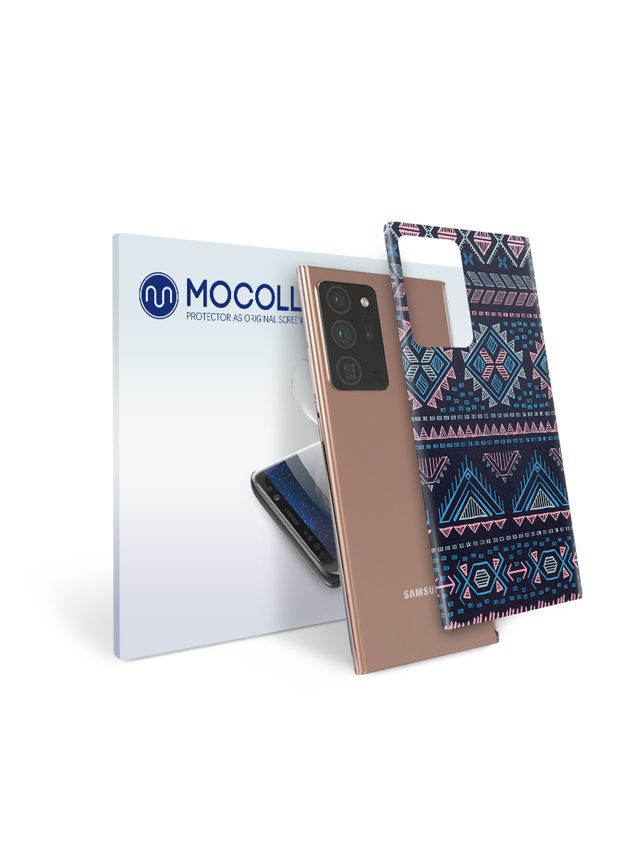 

Пленка защитная MOCOLL для задней панели Samsung GALAXY Note 10 lite Богемный узор Аргайл