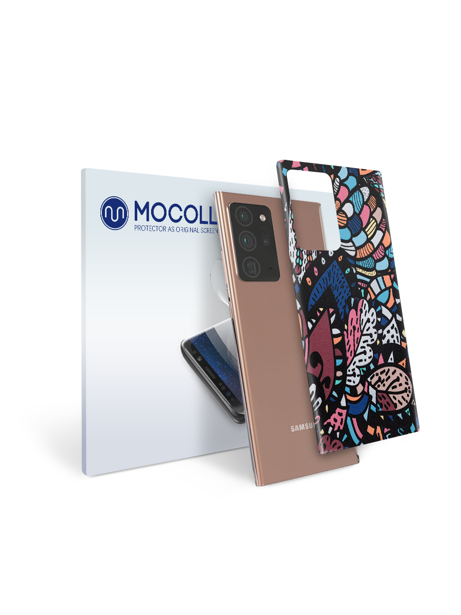 

Пленка защитная MOCOLL для задней панели Samsung GALAXY Note 20 Ultra Узор Пальметта