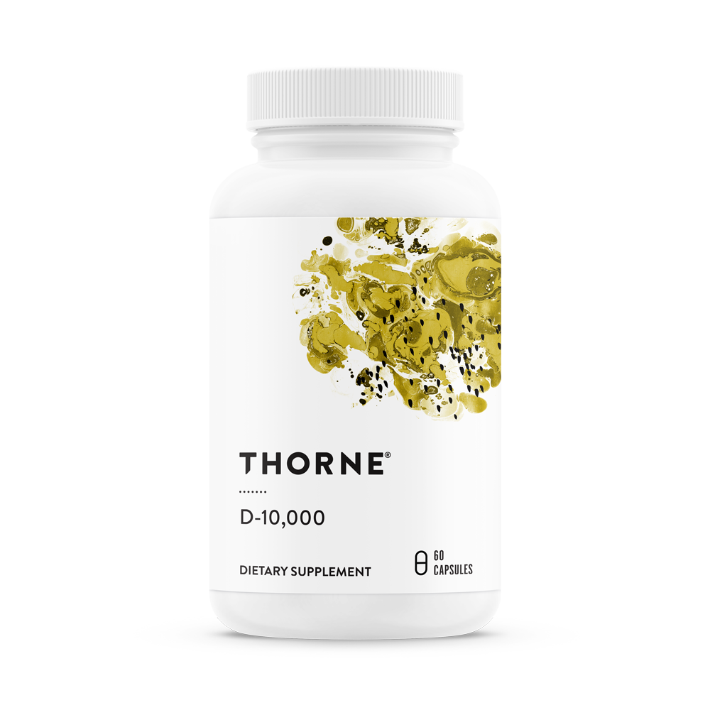 Витамин D3 Thorne Research Витамин D-10 000 60 капсул