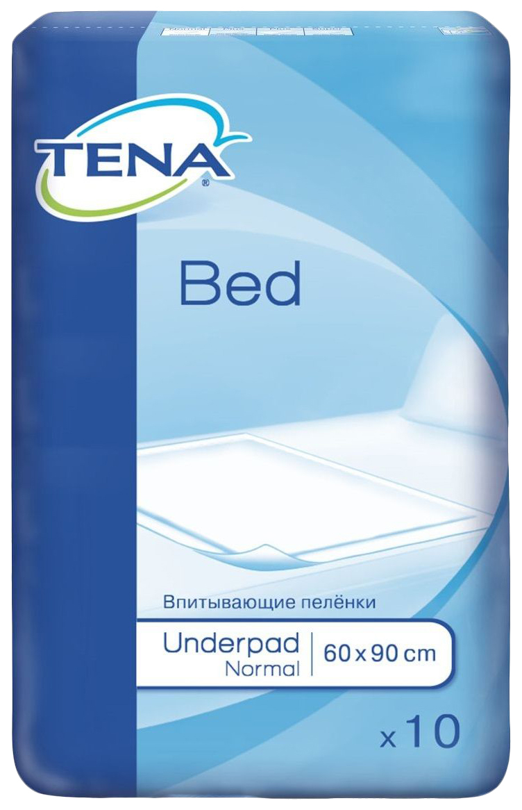 Купить Bed, Простыни Тена Бед Нормал впитывающие 60см х 90см 10 шт., TENA