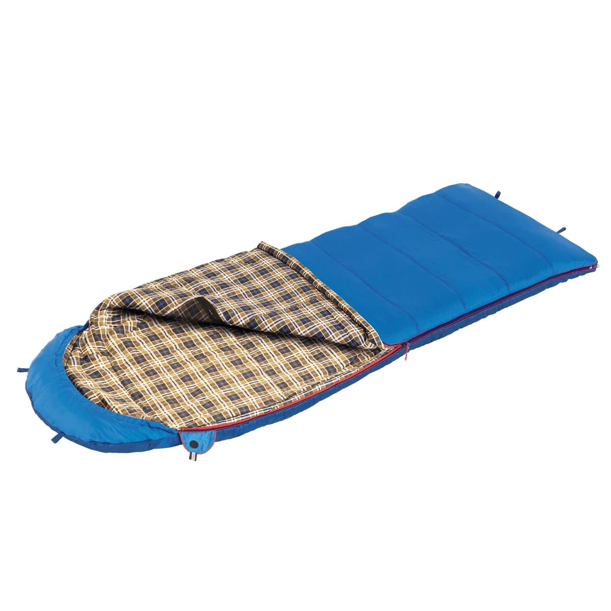 фото Спальный мешок btrace duvet синий, левый