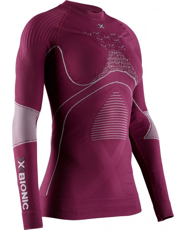 

Термолонгслив X-Bionic Energy Accumulator 4.0 Lady 19/20, plum/pearl grey, L, Energy Accumulator 4.0 Lady 19/20