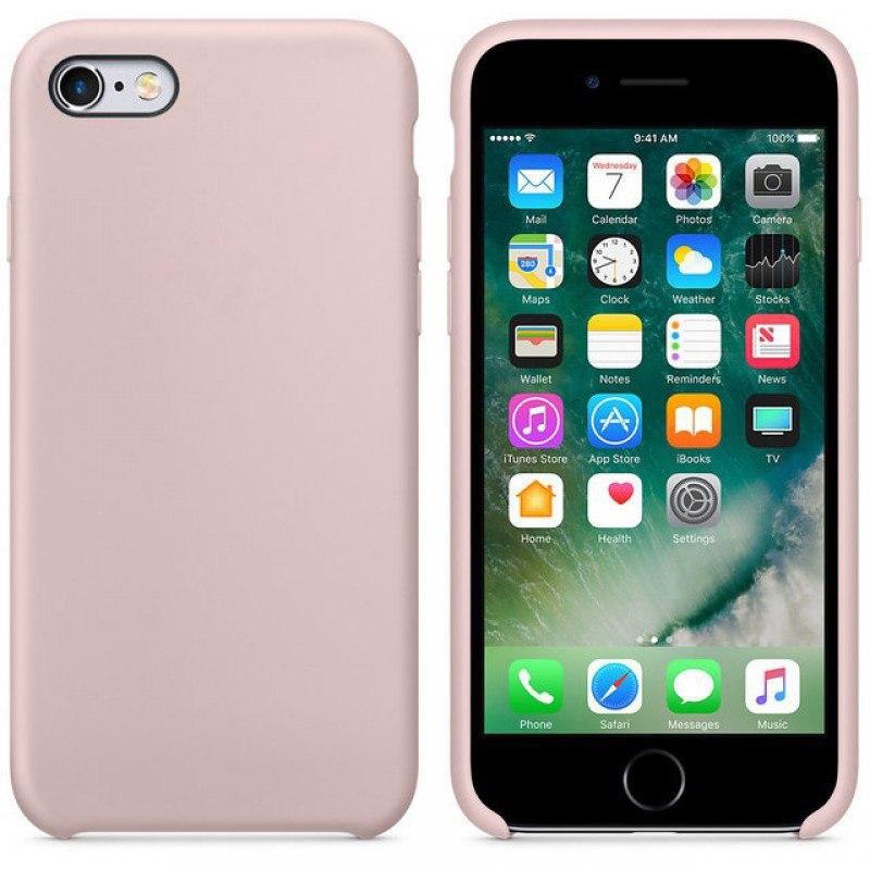 фото Чехол silicone для iphone 6 plus/6s plus overlay (розовый песок) ёmart