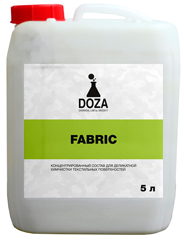 

Средство для химчистки текстиля DOZA FABRIC 5л, FABRIC / 5 л