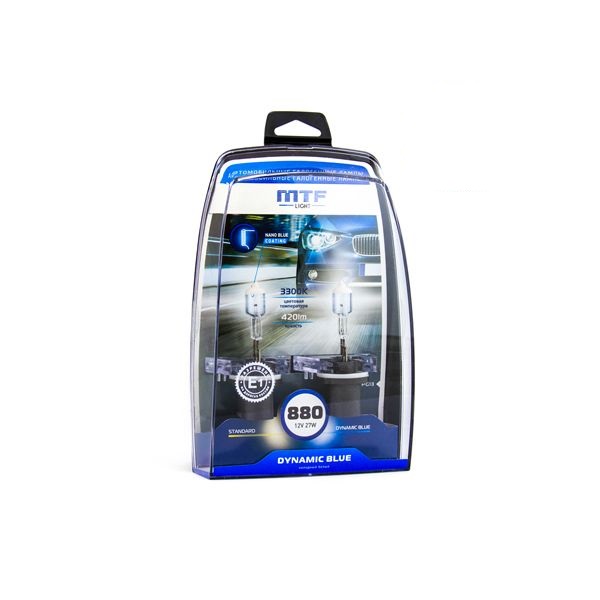 

Комплект галогенных ламп MTF Light H27 880 Dynamic blue HDB1280