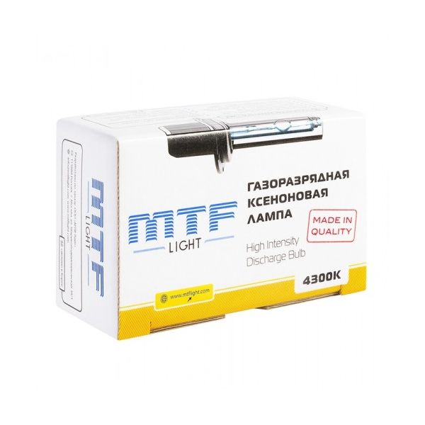 Ксеноновые лампы MTF Light H10 4300К XBH10K4