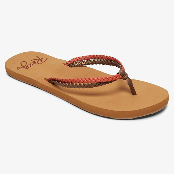 

Вьетнамки женские Roxy Costas Leaf Multi ARJL100763 коричневые 11 US, Costas Leaf Multi ARJL100763