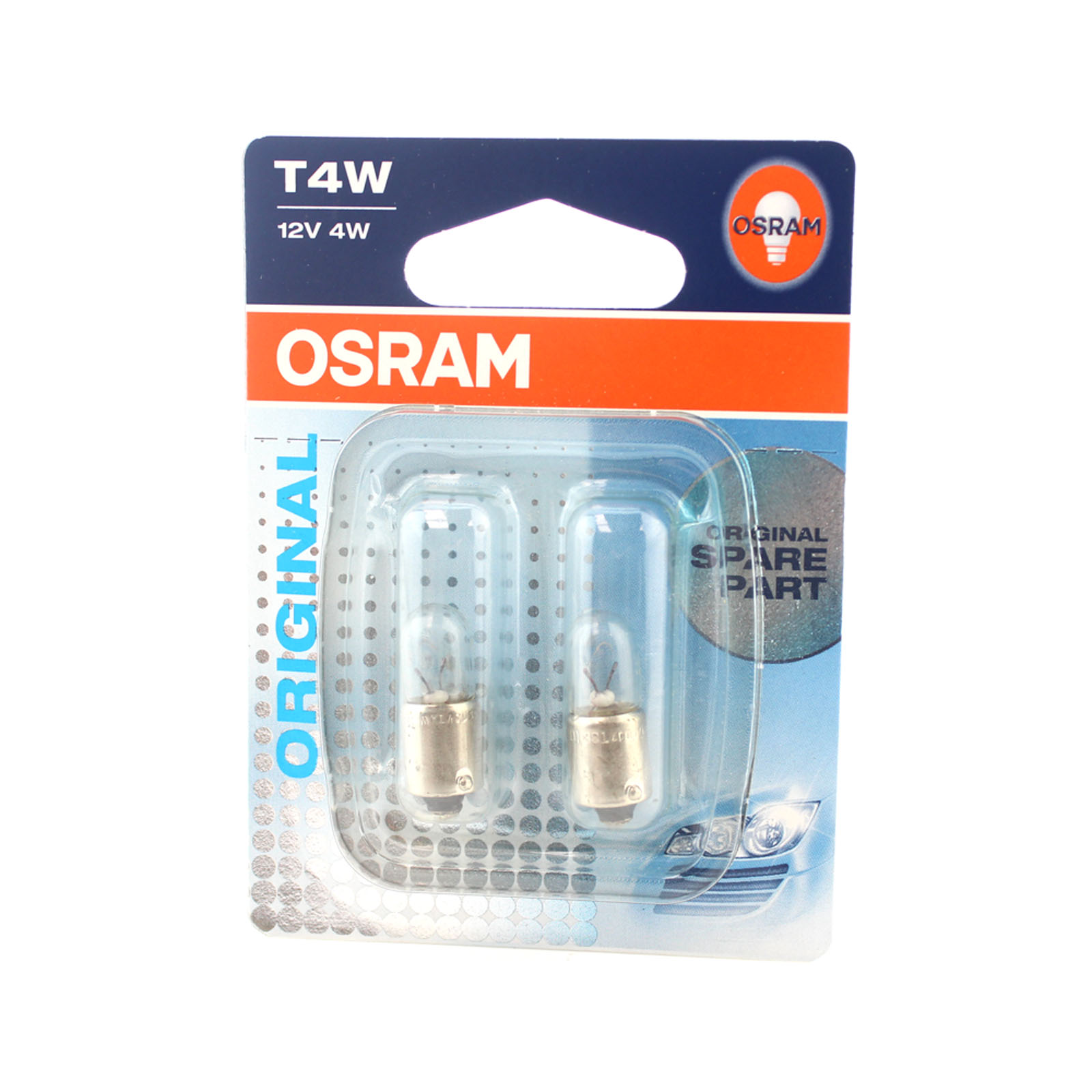 фото Osram. лампа галогенная 389302b 12v t4w блистер 2шт