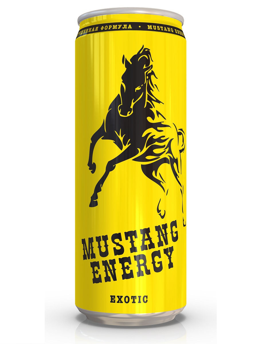

Mustang Energy Энергетический напиток Mustang Energy, Exotic, 0,5