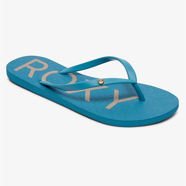 фото Вьетнамки женские roxy sandy iii blue depths arjl100876 синие 6 us