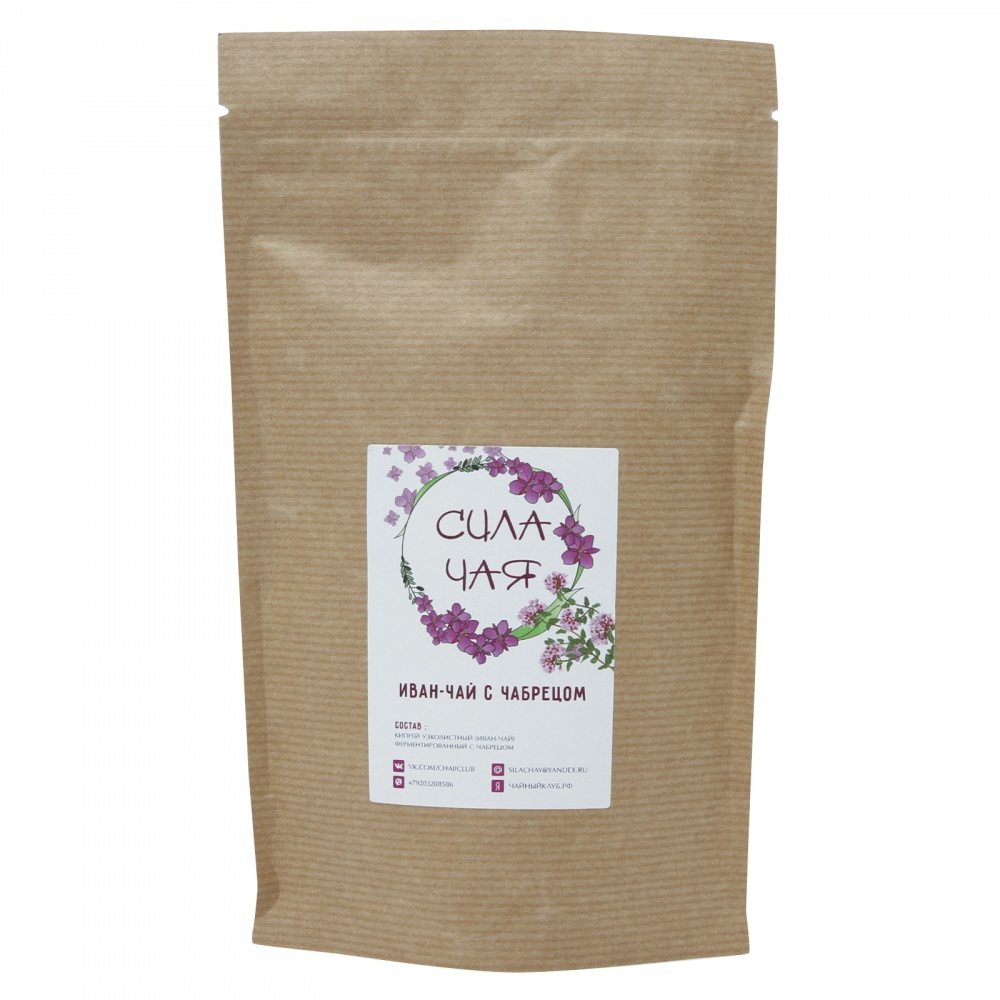 

Чай Сила Чая "Иван-Чай с чабрецом", листовой, 50 гр