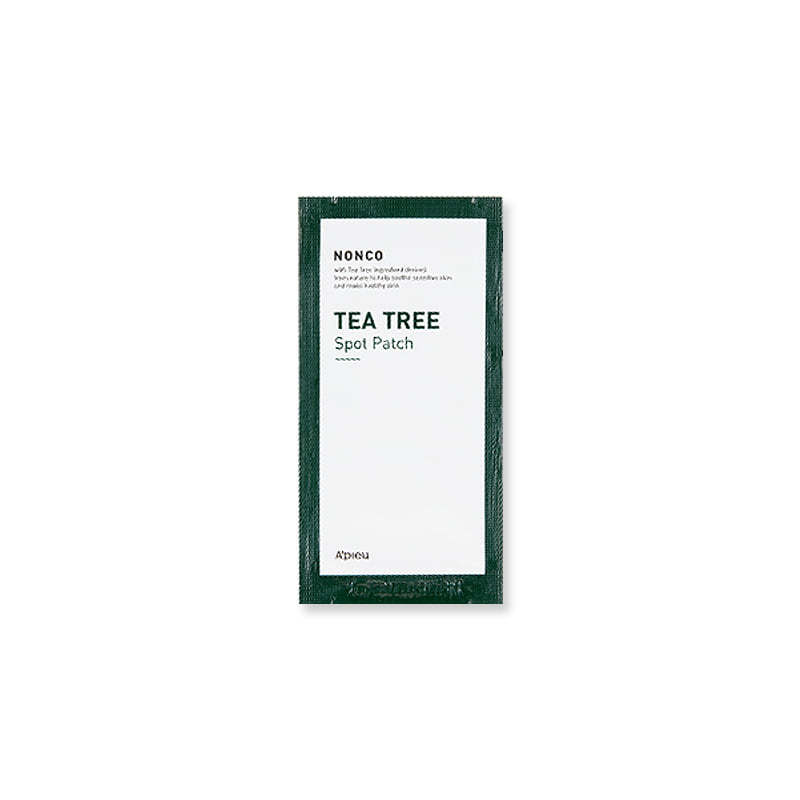 

Лечебные патчи A'PIEU Nonсo Tea Tree Spot Patch от акне с чайным деревом
