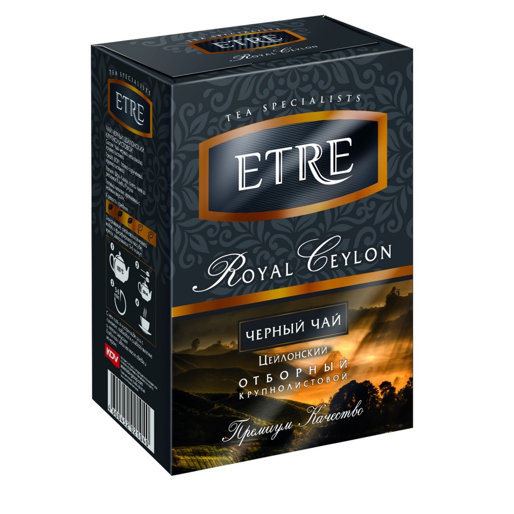 Чай Etre Royal Ceylon, черный, 100 гр