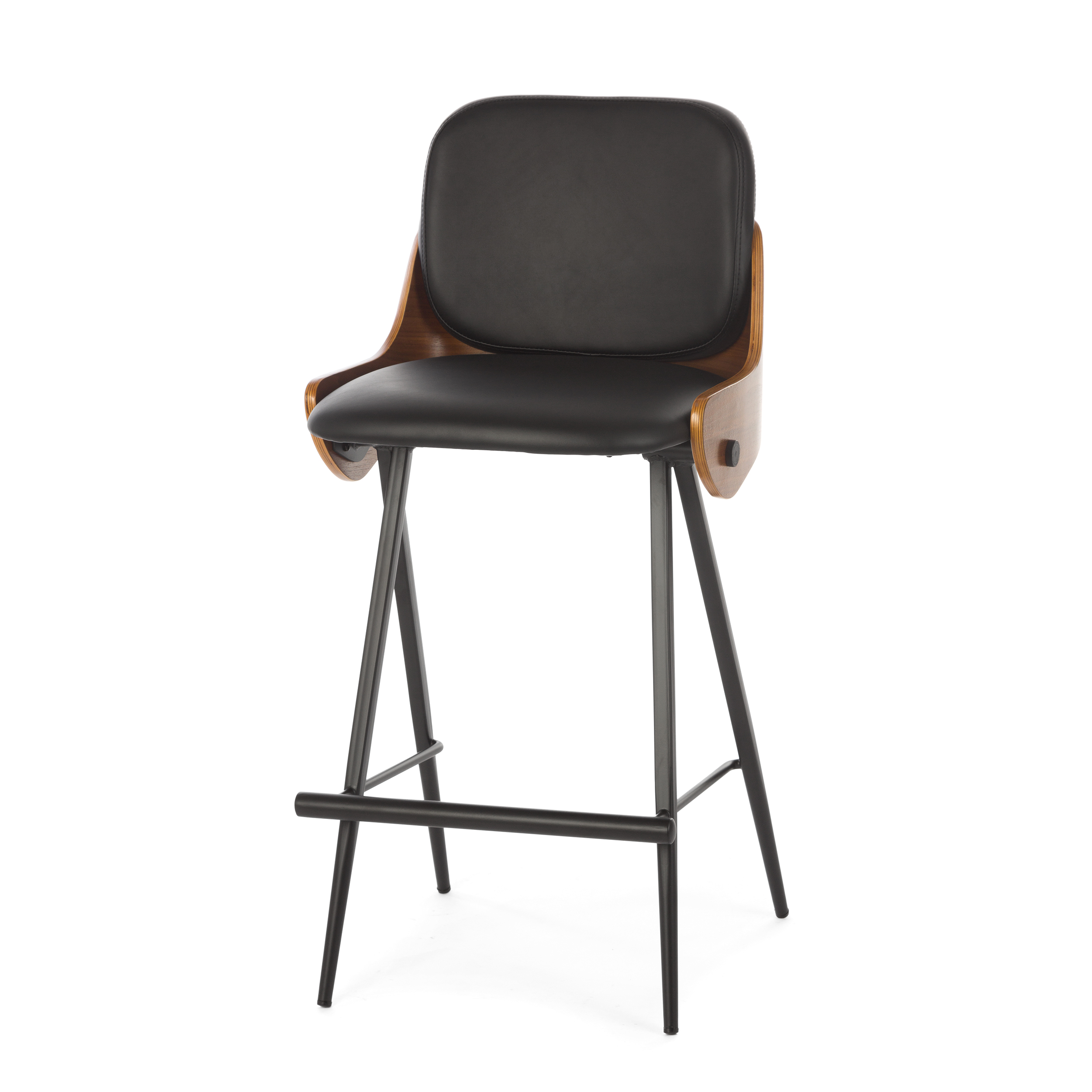 фото Барный стул cosmo isla 169001, коричневый/черный