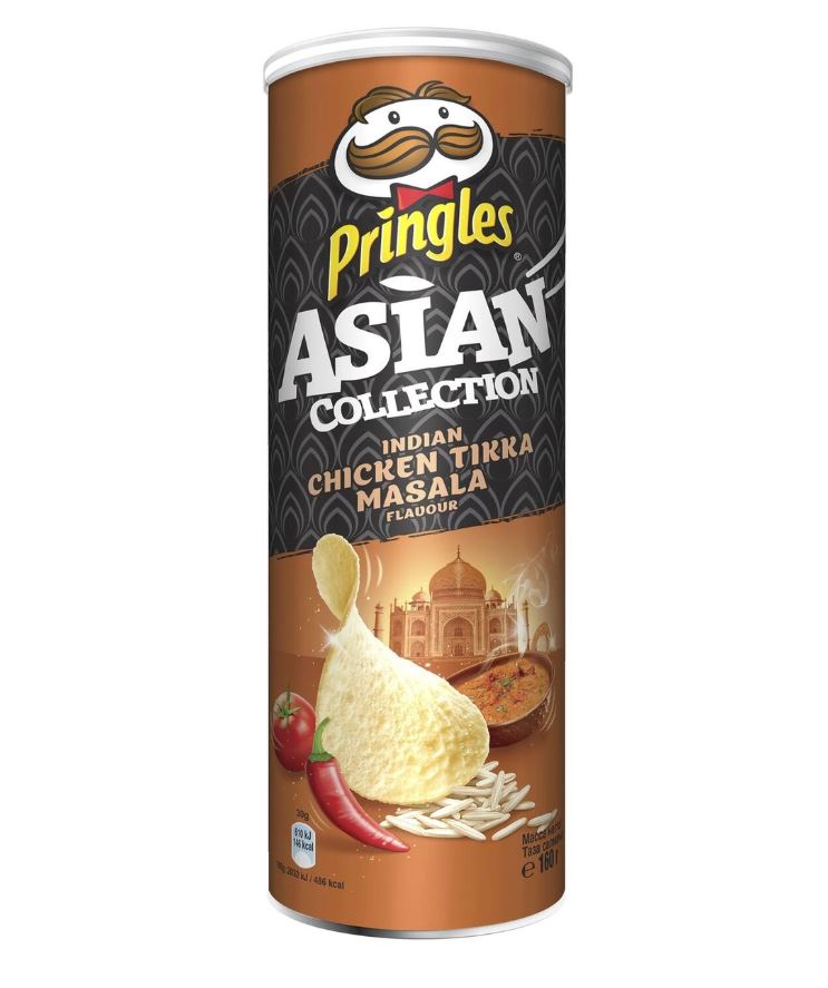 

Чипсы Pringles рисовые со вкусом курицы с индийскими специями 160 г