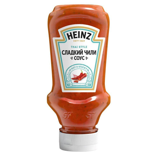 фото Соус хайнц сладкий чили деликатесный 220 мл heinz