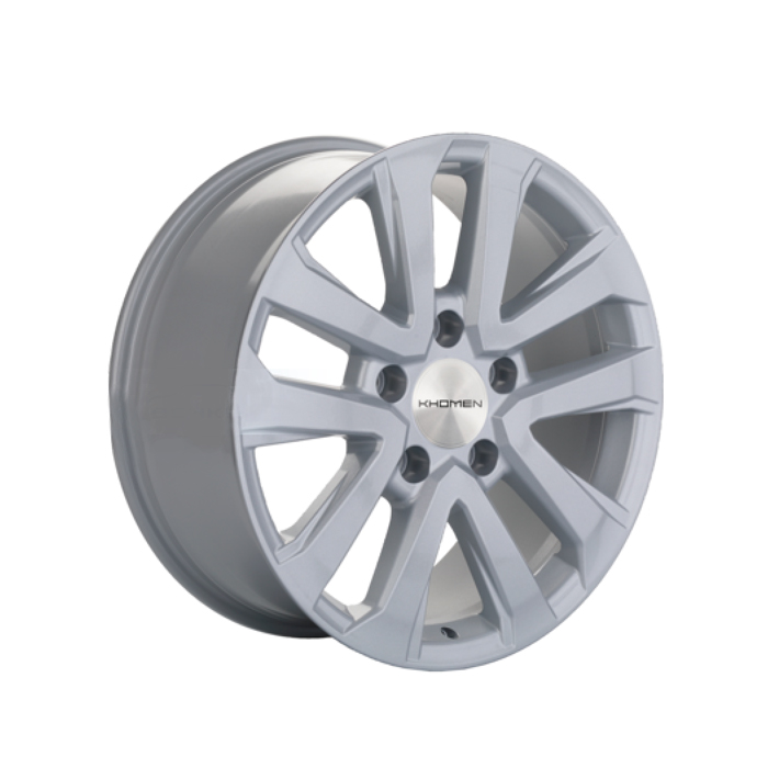 

Диск Khomen Wheels V-Spoke 203 (ZV 20_LX570/LC100) 8,5x20/5x150 ЕТ60 D110,1 F-Silver