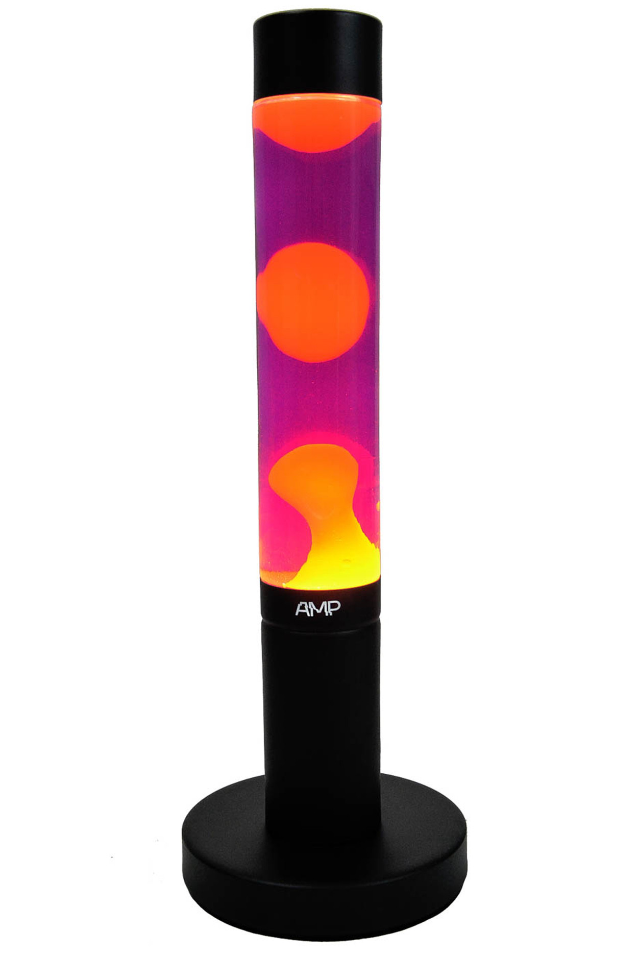 Лава лампа Amperia Slim Оранжевая/Фиолетовая 39 см