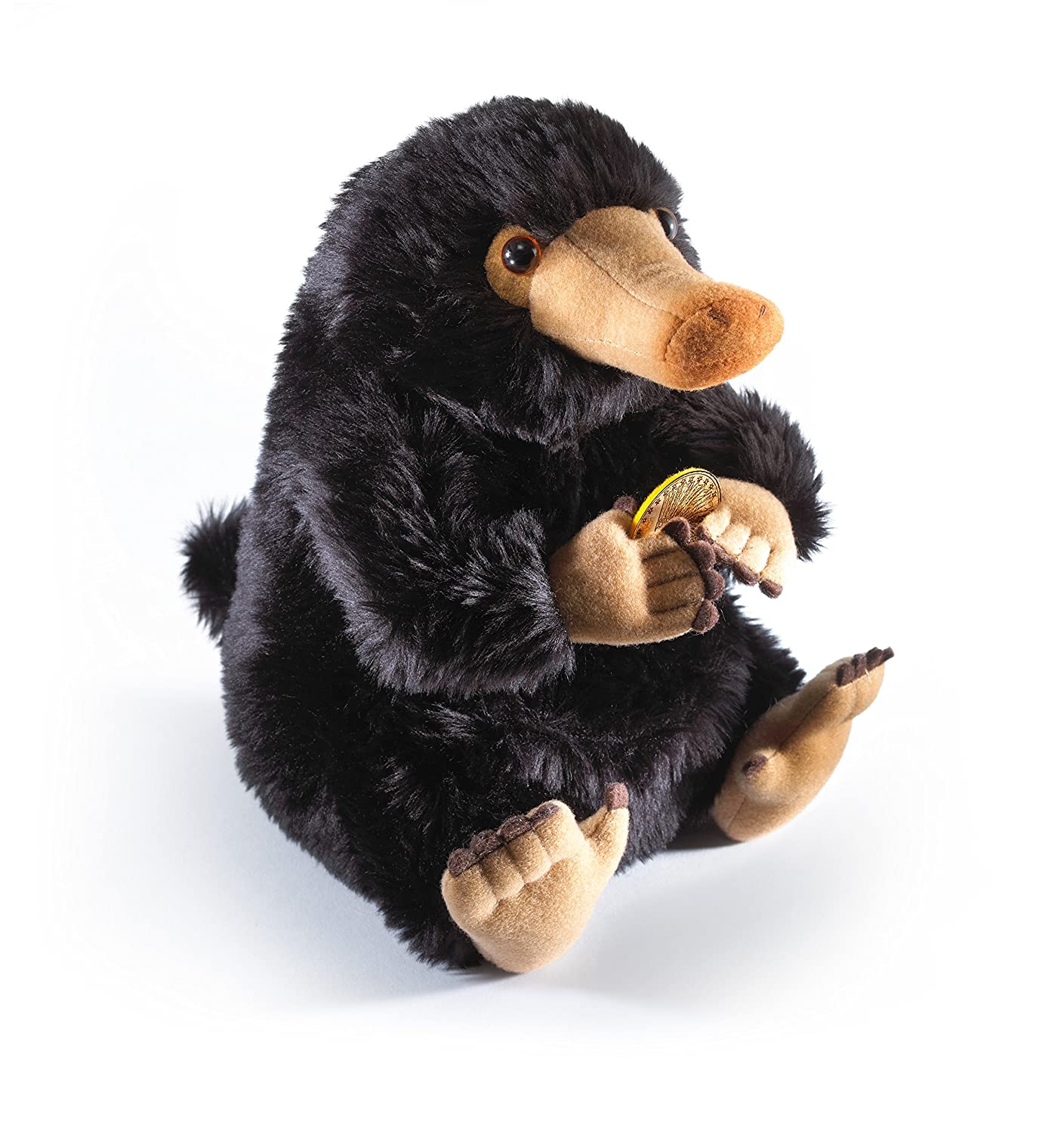 фото Мягкая игрушка the noble collection fantastic beasts niffler plush нюхлер с монетой черный