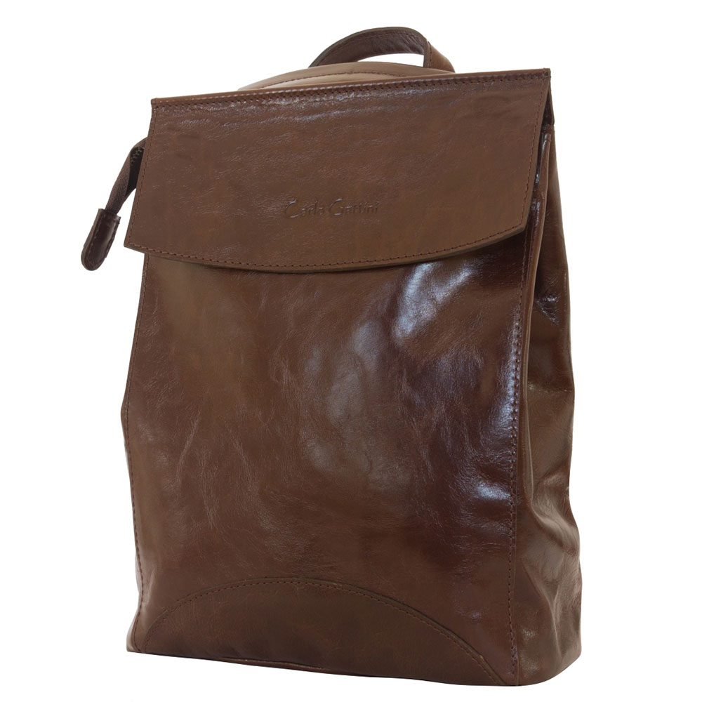 фото Сумка-рюкзак женская carlo gattini 3041-02 коричневая