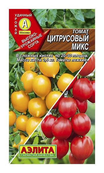 

Семена томат Аэлита Цитрусовый микс 00-00584720 1 уп.