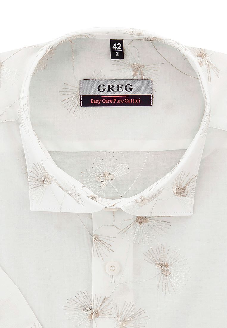 Рубашка мужская Greg 153/101/URS/Z белая 40