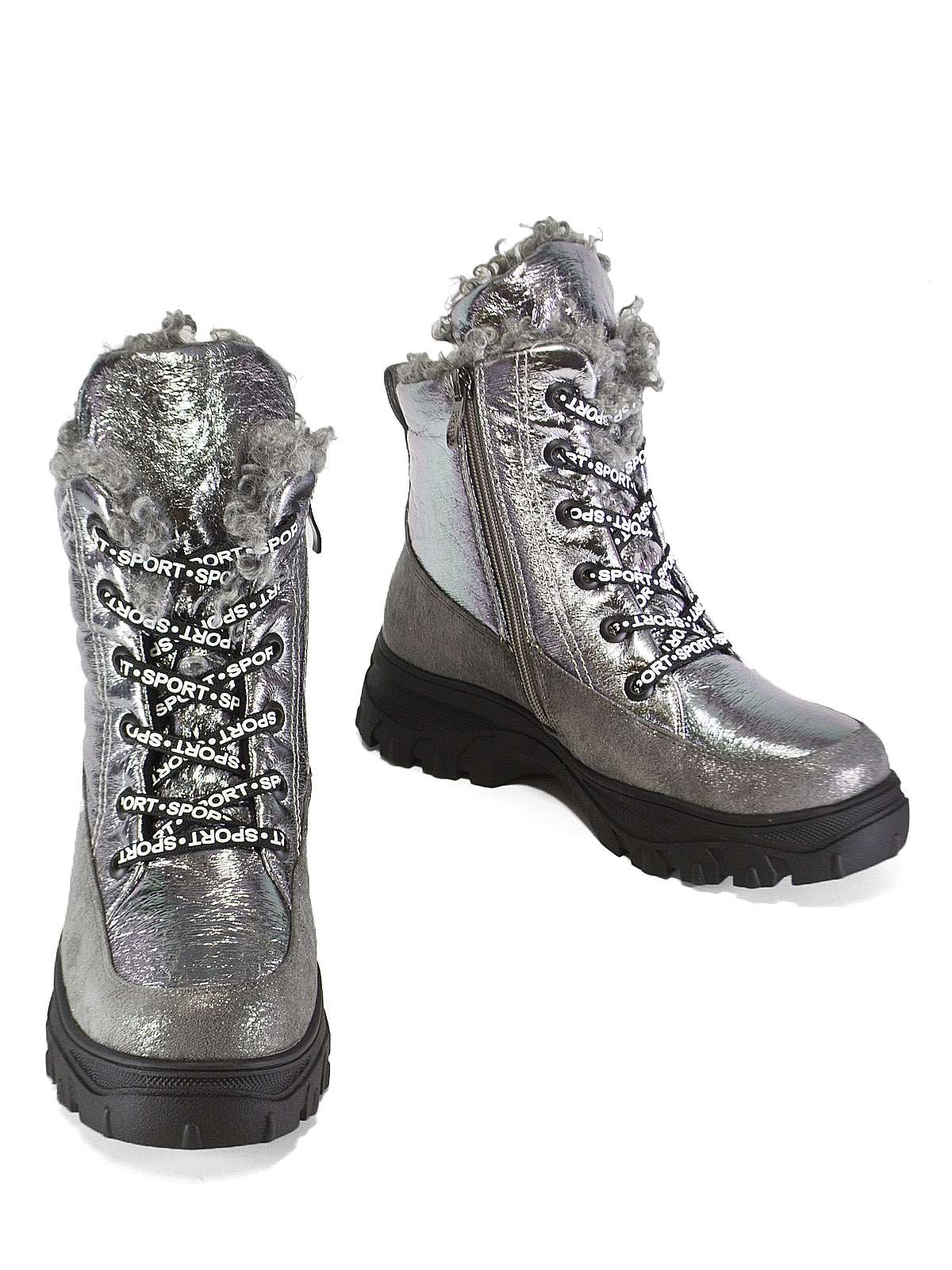 

Дутики женские Brado 91344 серебристые 37 RU, 3951-Z067