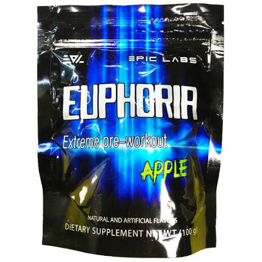 фото Предтренировочный комплекс epic labs euphoria 100 г apple