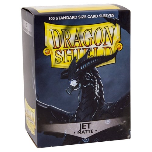 

Протекторы Dragon Shield матовые Jet, 100 шт., Черный