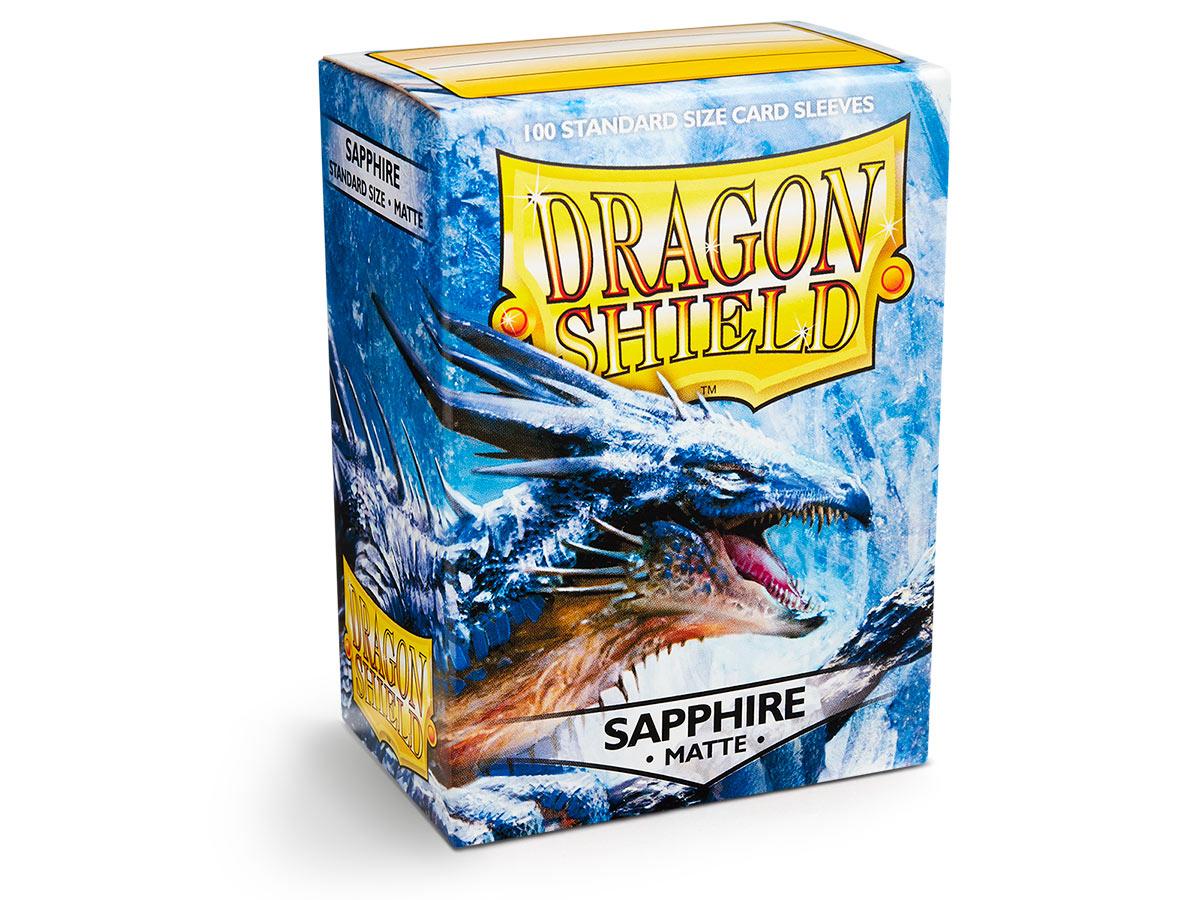 

Протекторы Dragon Shield матовые сапфировые, 100 шт., Голубой