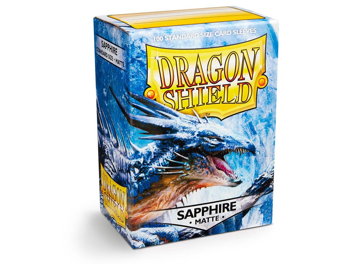 Протекторы Dragon Shield матовые сапфировые, 100 шт.