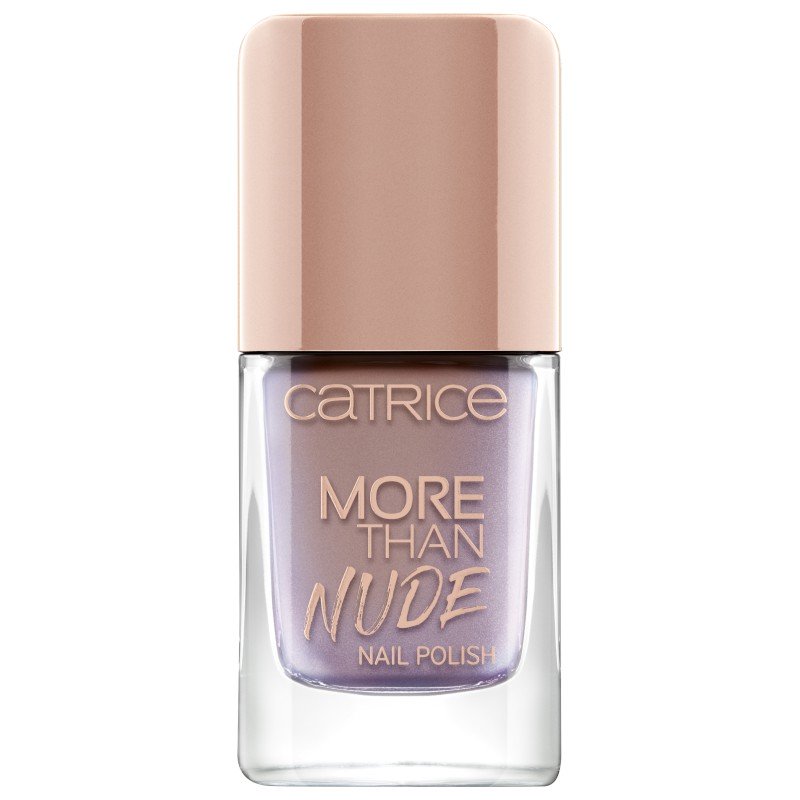 фото Лак для ногтей catrice more than nude nail polish, 09 brownie not blondie! сиреневый