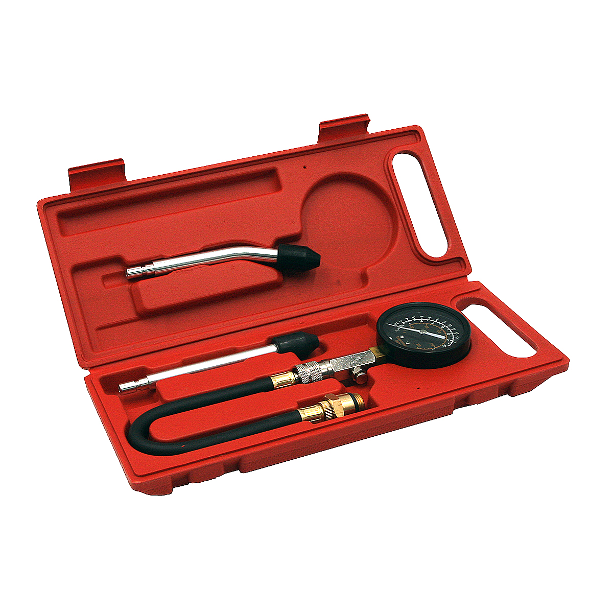 Компрессометр бензиновый с двумя жесткими удилинителями Car-tool CT-N0109