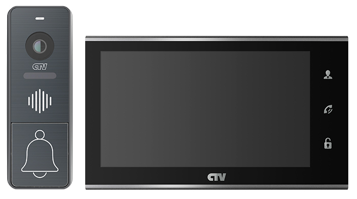 

Комплект видеодомофона CTV-DP4707IP - Черный, CTV-DP4707IP