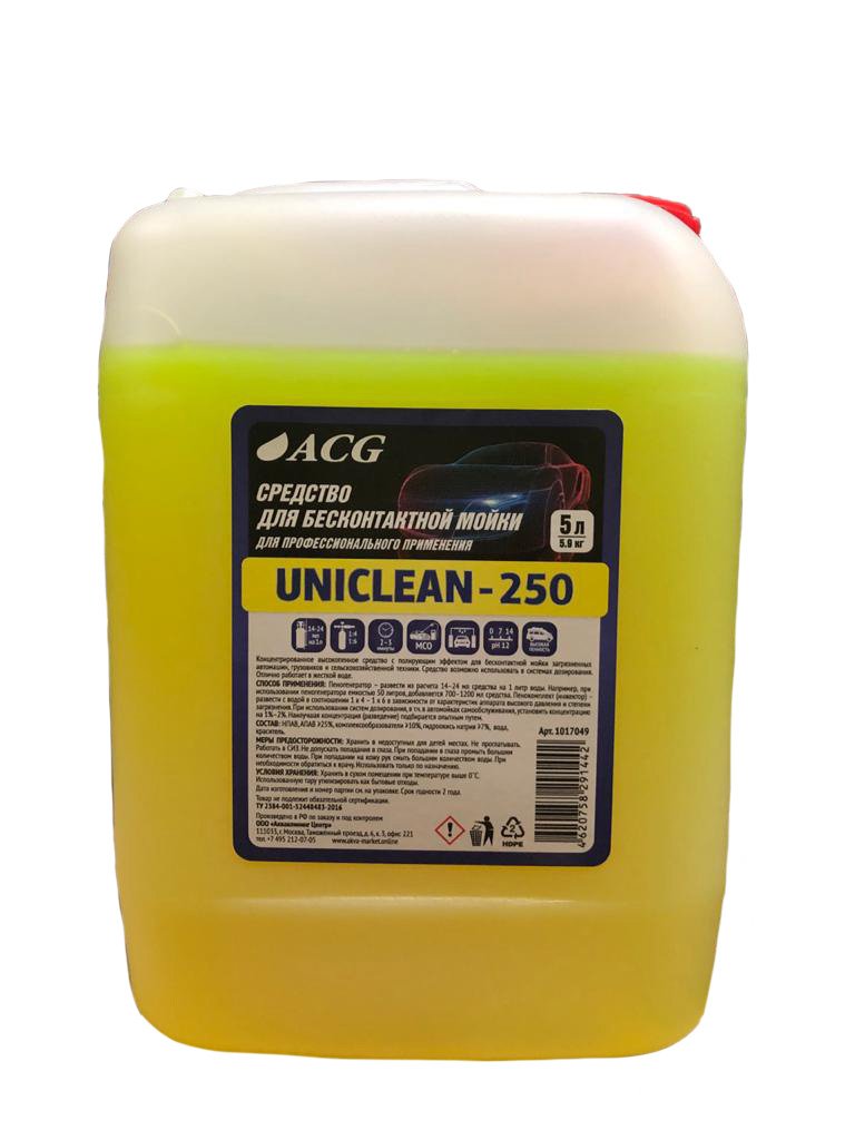 

Щелочное моющее средство для мойки высокого давления ACG Uniclean-250 1017049 5 кг