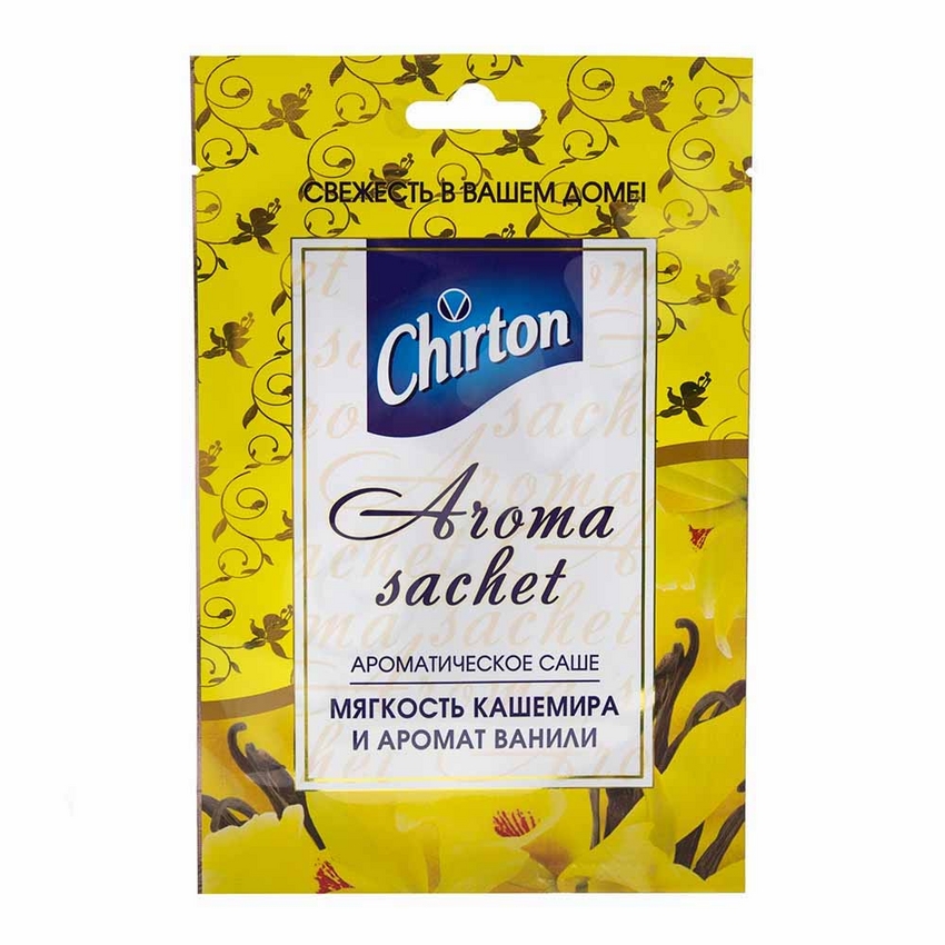 фото Ароматическое саше chirton "мягкость кашемира и аромат ванили", 15 г