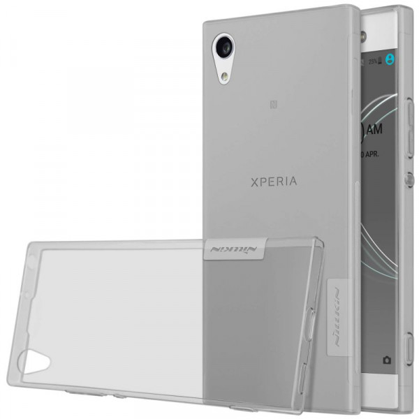 фото Чехол nillkin nature series для sony xperia xa1 ultra clear grey