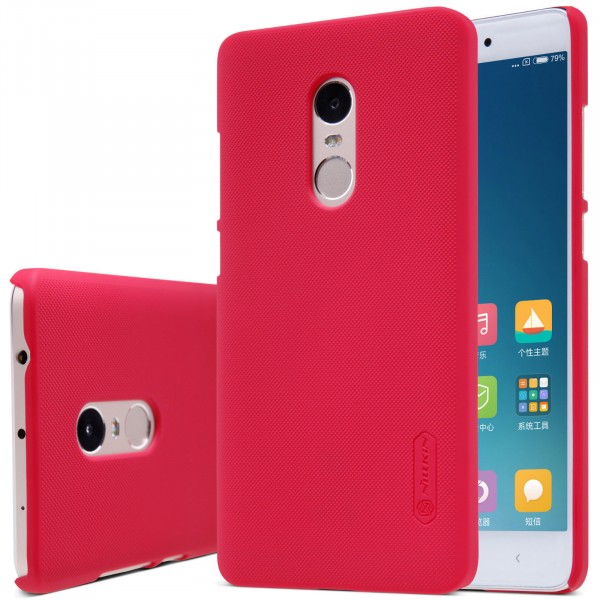 фото Чехол nillkin matte для xiaomi redmi note 4 (mtk) (+ пленка) (red)