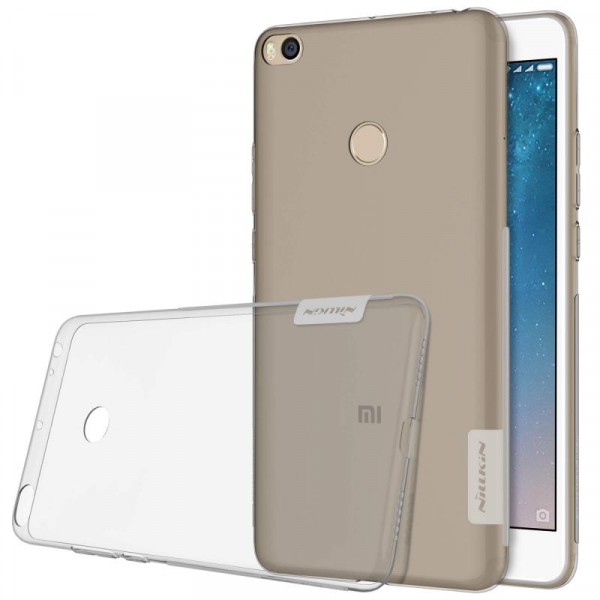 фото Чехол nillkin nature series для xiaomi mi max 2 clear grey