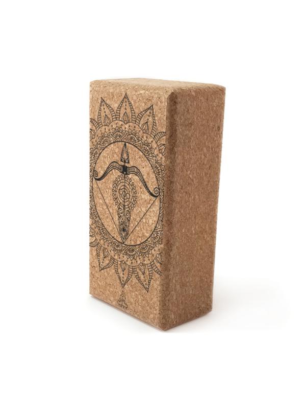 

Кирпич для йоги RamaYoga Zodiac Collection 23x12x7,5 см, sagittarius, Zodiac Collection